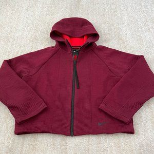 Nike Sportswear Tech Fleece Zip Up Cropped Hoodie M